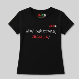 Non dubitare, sbaglia