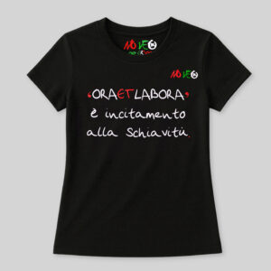 Ora et labora è incitamento alla schiavitù