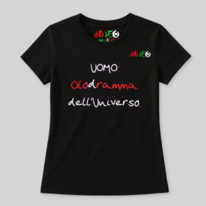 Uomo olodramma dell'univreso